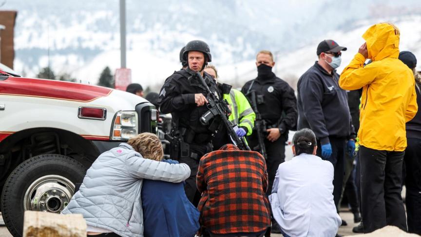 Supervivientes del tiroteo de Colorado, EEUU.