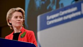 La presidenta de la Comisión, Ursula von der Leyen