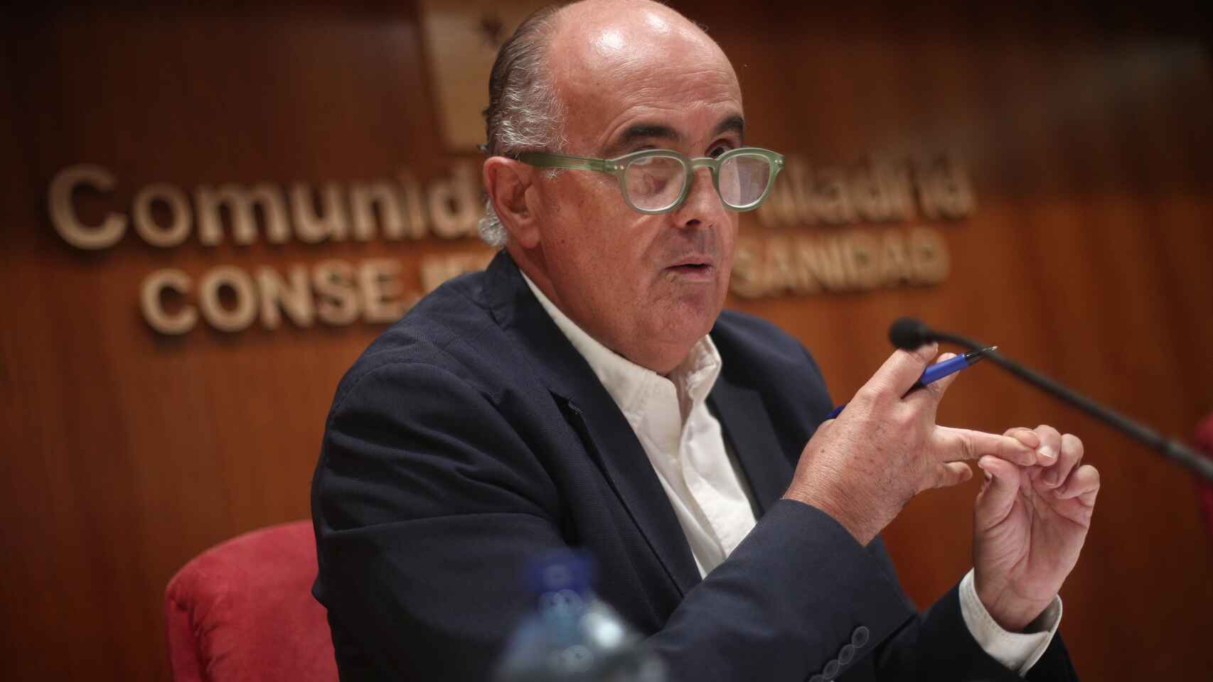 Antonio Zapatero, viceconsejero de Salud Pública de la Comunidad de Madrid.