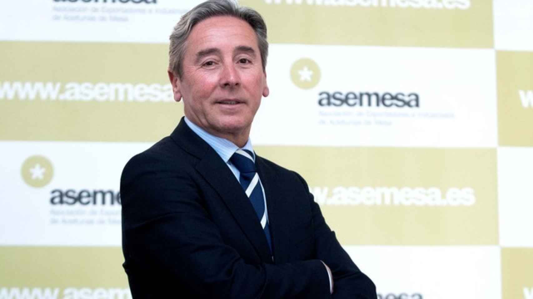El secretario general de la Asociación Española de Exportadores e Industriales de Aceituna de Mesa, Antonio de Mora.