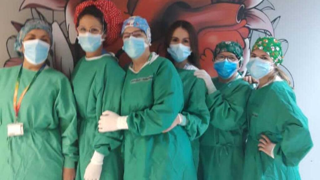 Lucía, enfermera de urgencias del Hospital de Albacete.