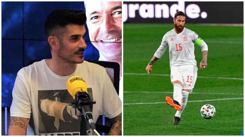 Álvaro Benito y Sergio Ramos, en un collage