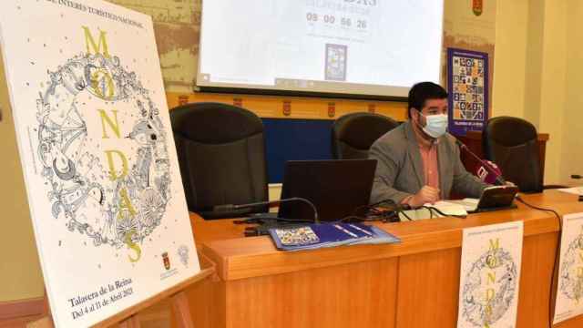 El concejal de Festejos del Ayuntamiento de Talavera, Daniel Tito, ha presentado un programa de Mondas 2021