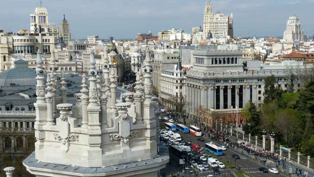 Vista panorámica de la ciudad de Madrid. FOTO: Pixabay.