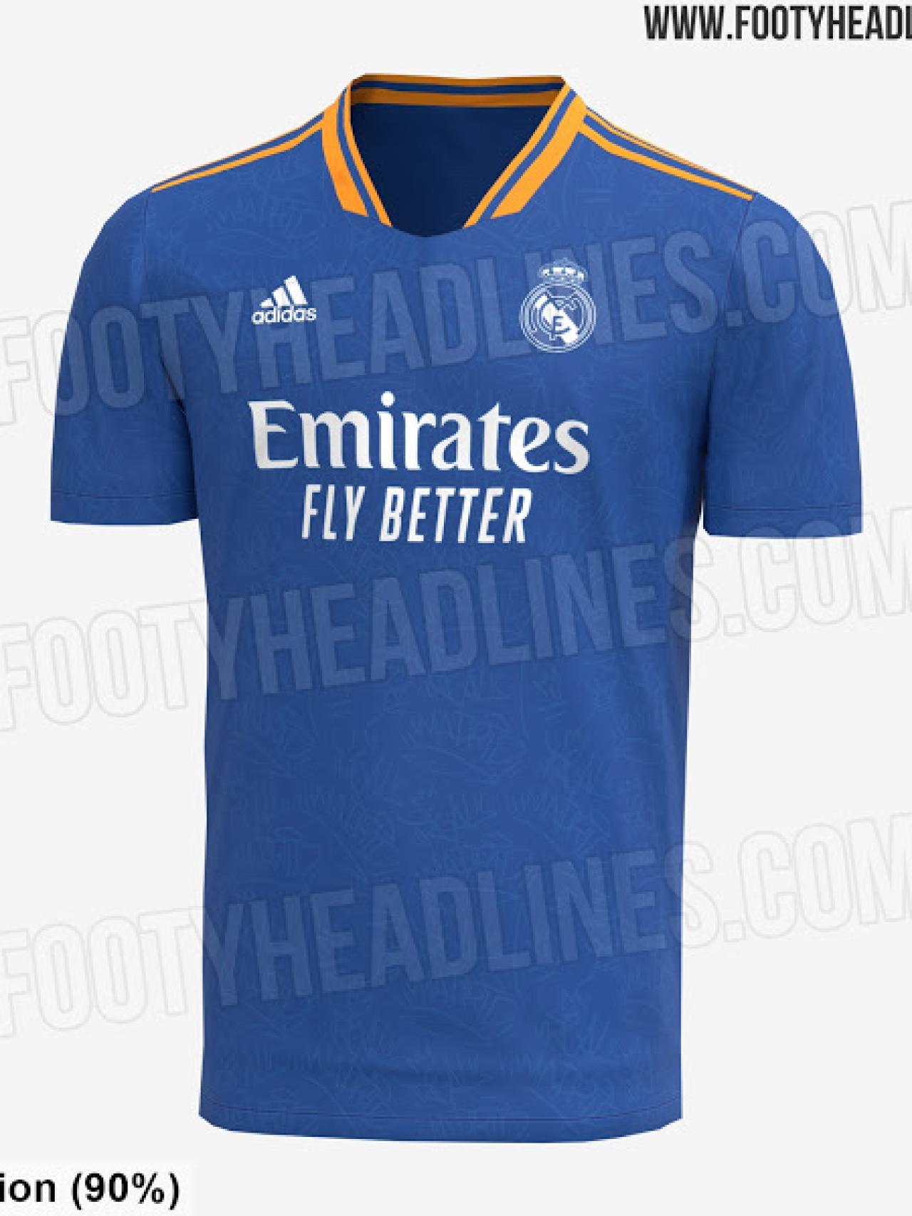 Del Real Madrid Barça: todas camisetas de fútbol filtradas para la temporada 2021/2022