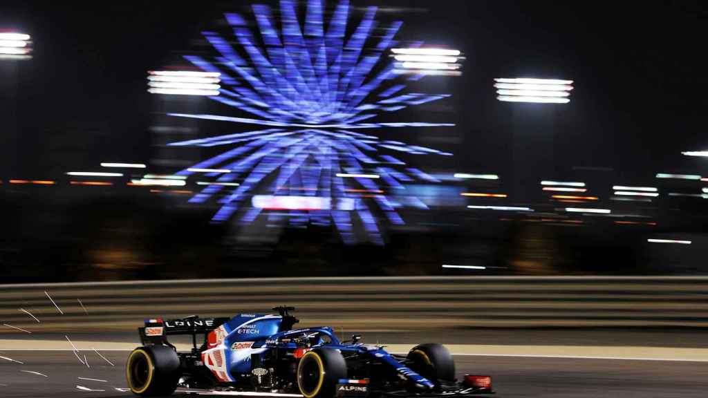 Fernando Alonso en el Gran Premio de Bahrein