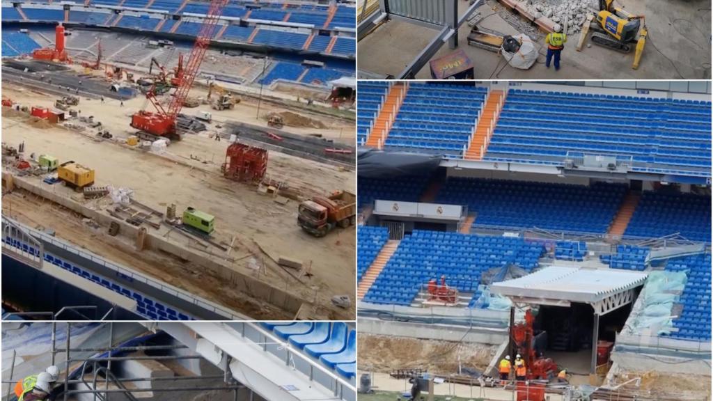 El interior del nuevo Santiago Bernabéu va tomando forma: así es su increíble transformación