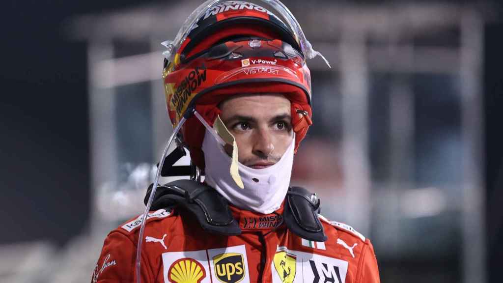 Carlos Sainz en el Gran Premio de Bahrein de Fórmula 1