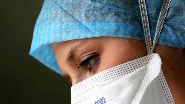 Una médica durante la pandemia.