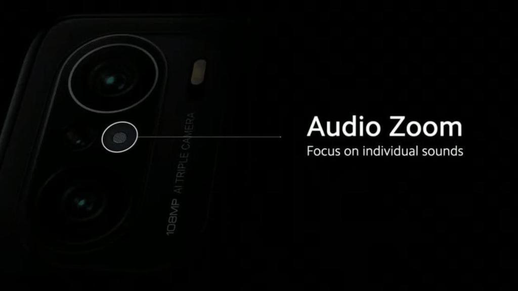Micrófono en el Xiaomi Mi 11i