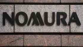 FILE PHOTO: A Nomura logo is pictured at the Japanese company's office in the Manhattan borough of New York City