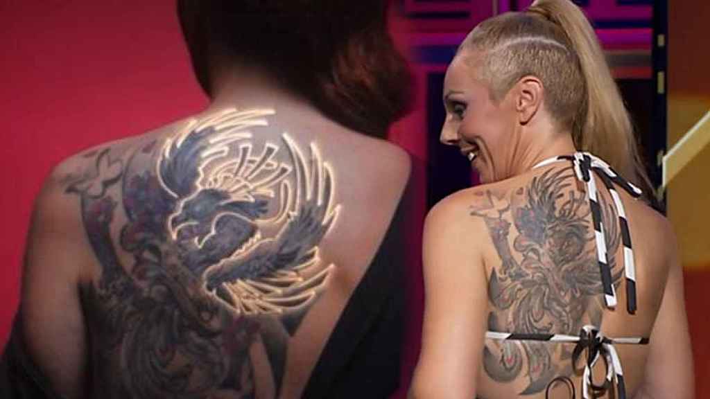 El impresionante tatuaje de Rocío Carrasco.