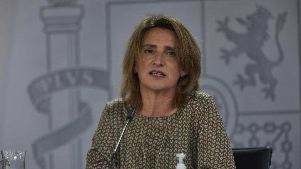 La vicepresidenta cuarta del Gobierno y ministra para la Transición Ecológica y el Reto Demográfico, Teresa Ribera.