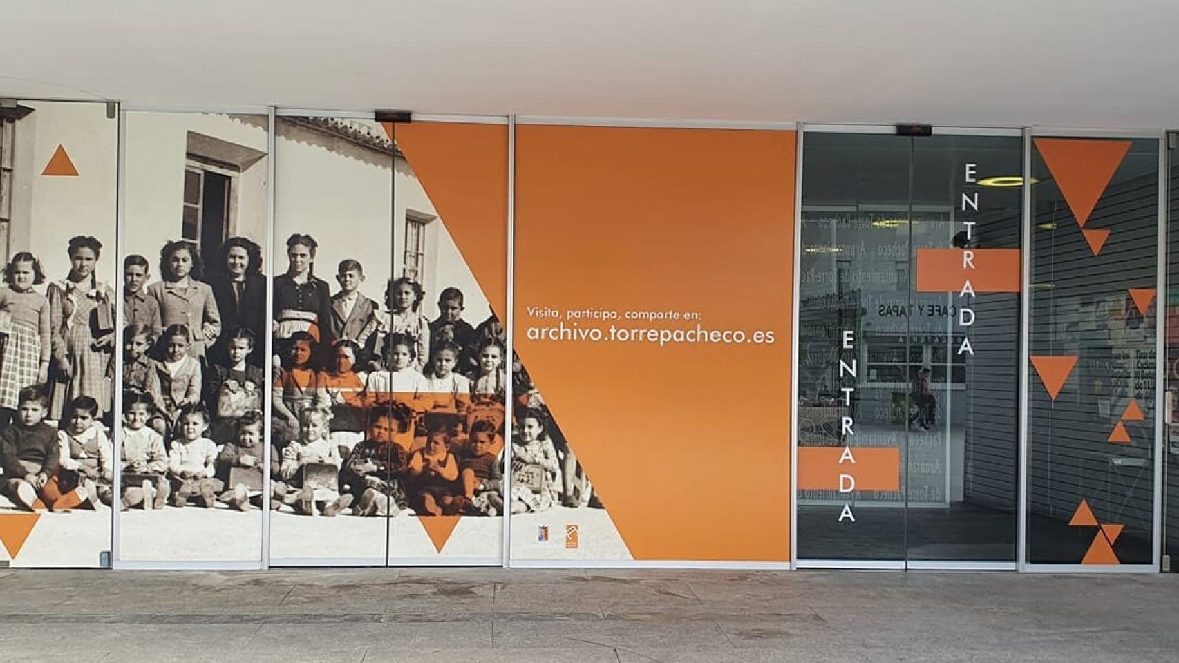 Instalaciones del archivo municipal de Torre Pacheco.