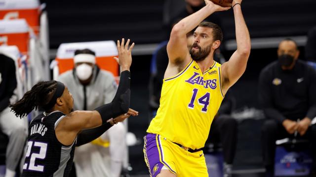 Marc Gasol, con los Lakers