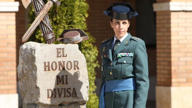 Silvia Gil es la cuarta mujer de la Guardia Civil en llegar a teniente coronel.