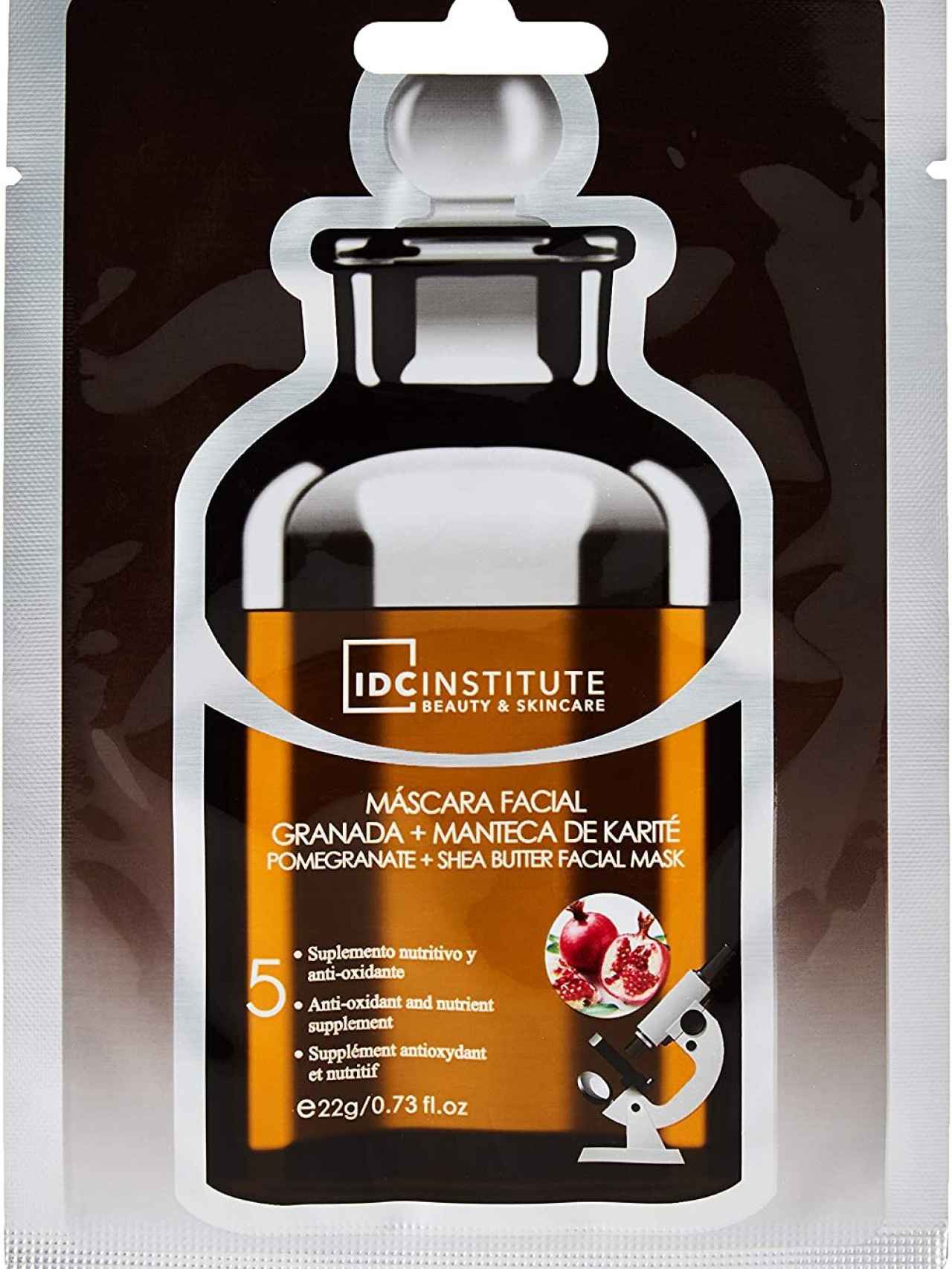 Mascarilla hidratante de IDC Institute.