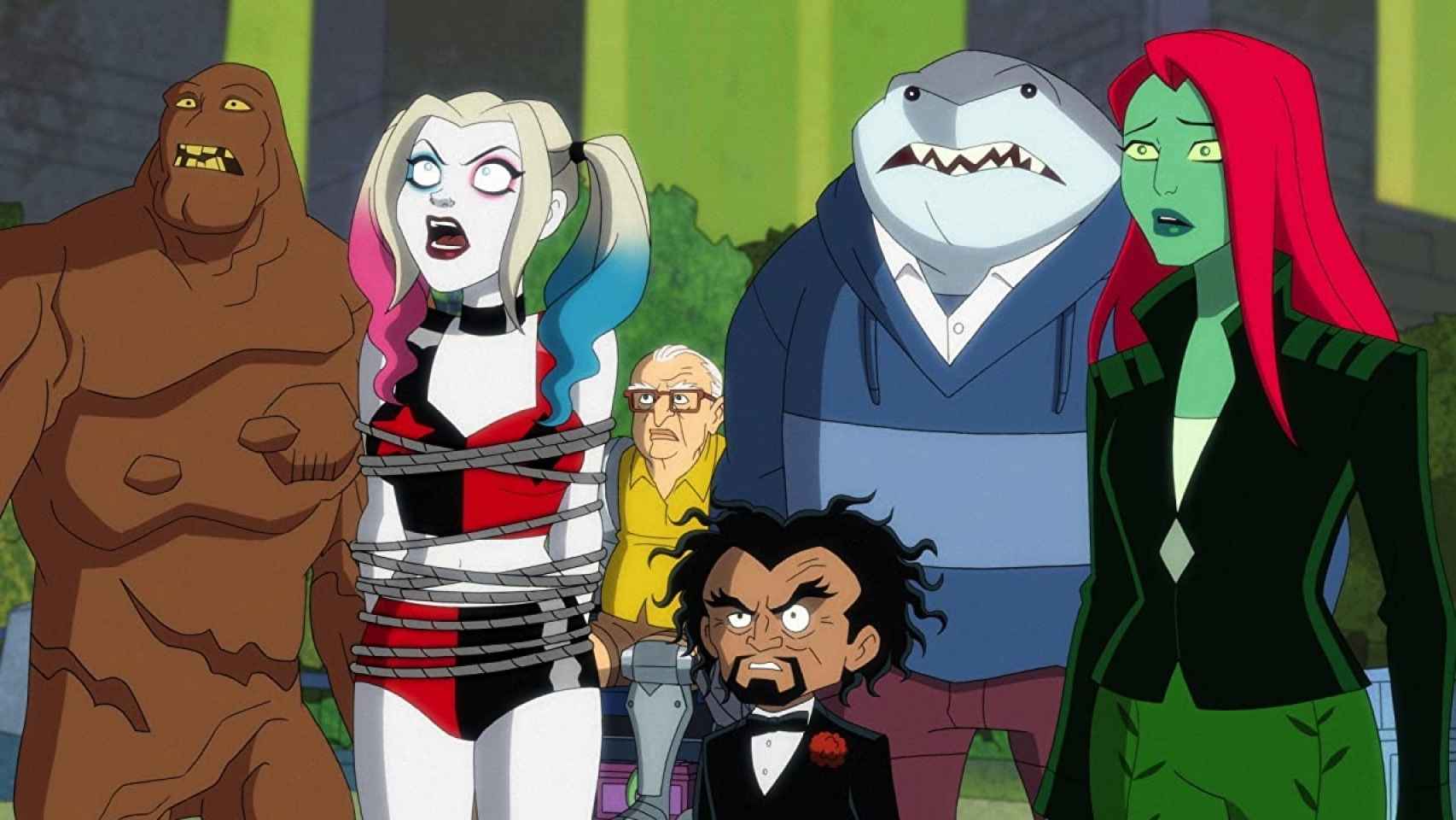 Fotograma de la serie animada  'Harley Quinn'.