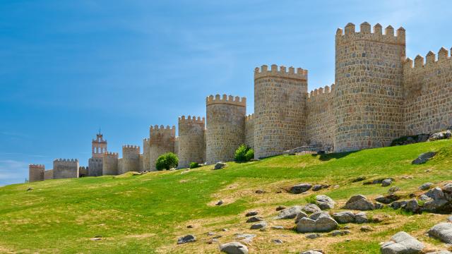 Imagen de la Muralla de Ávila.