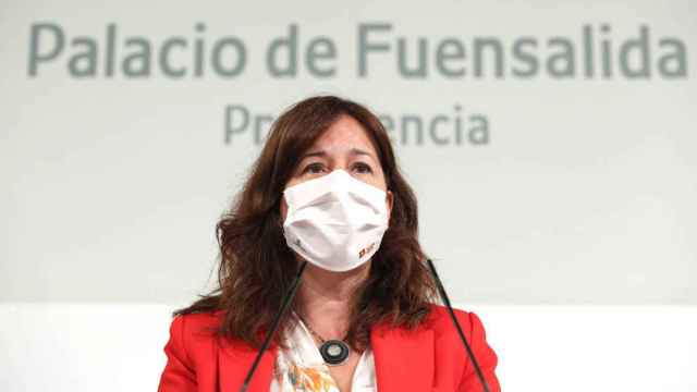 Blanca Fernández, portavoz del Gobierno de Castilla-La Mancha (Ó. HUERTAS)