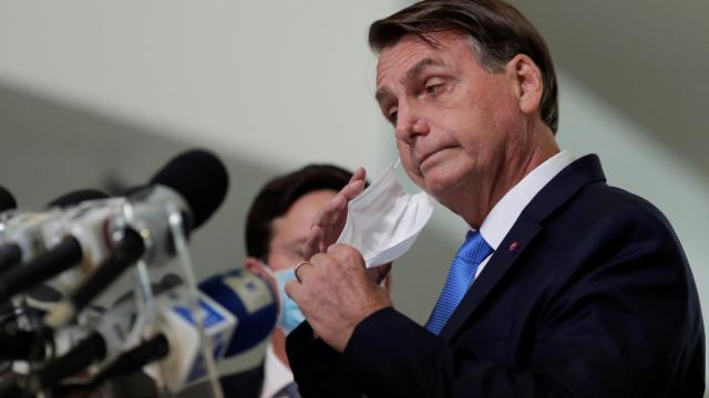 El presidente de Brasil, Jair Bolsonaro.