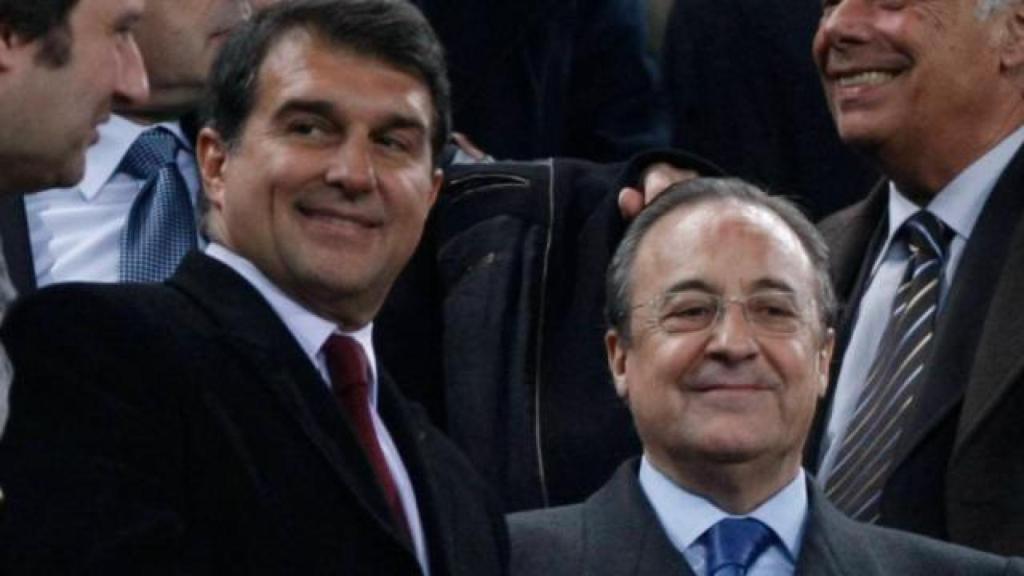 Laporta y Florentino Pérez