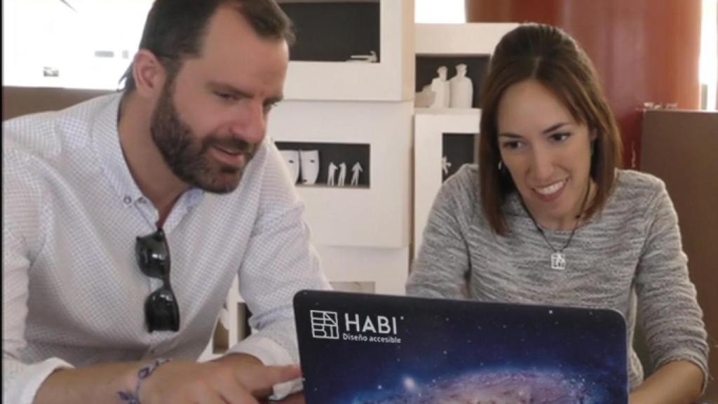 Alberto Cruz y Lourdes Domínguez son los fundadores de HABI.