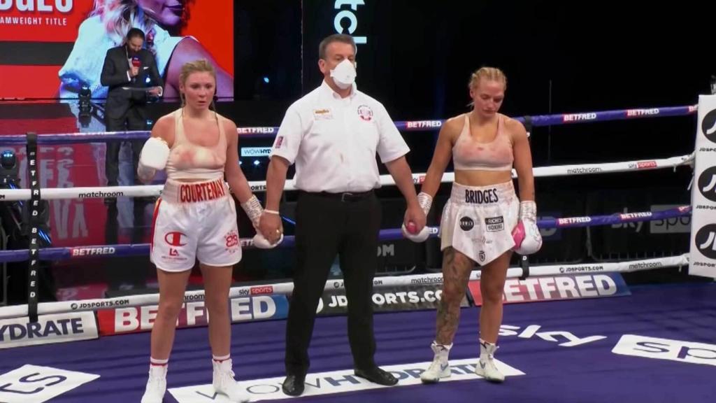 Económico Menstruación fractura Ebanie Bridges - Shannon Courtenay: El boxeo femenino contra la 'pelea del  año': pesaje en ropa interior, sangre y una cara desfigurada