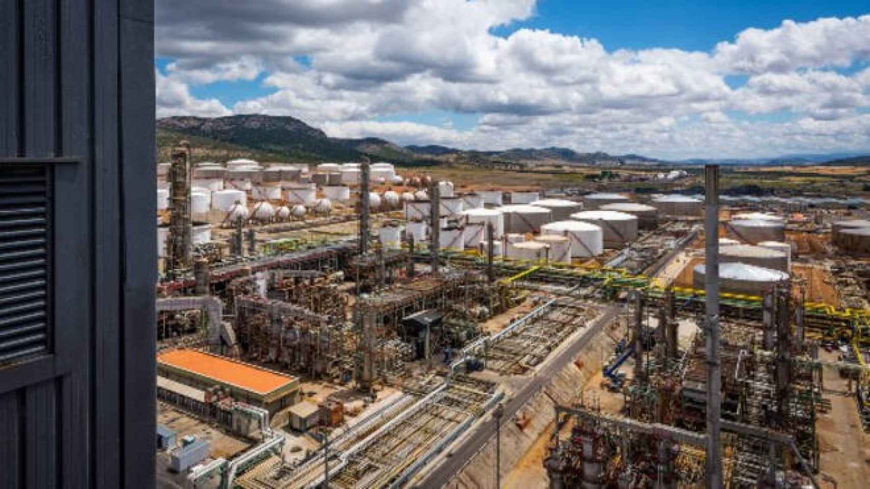 El Complejo Petroquímico de Repsol en Puertollano (Ciudad Real)