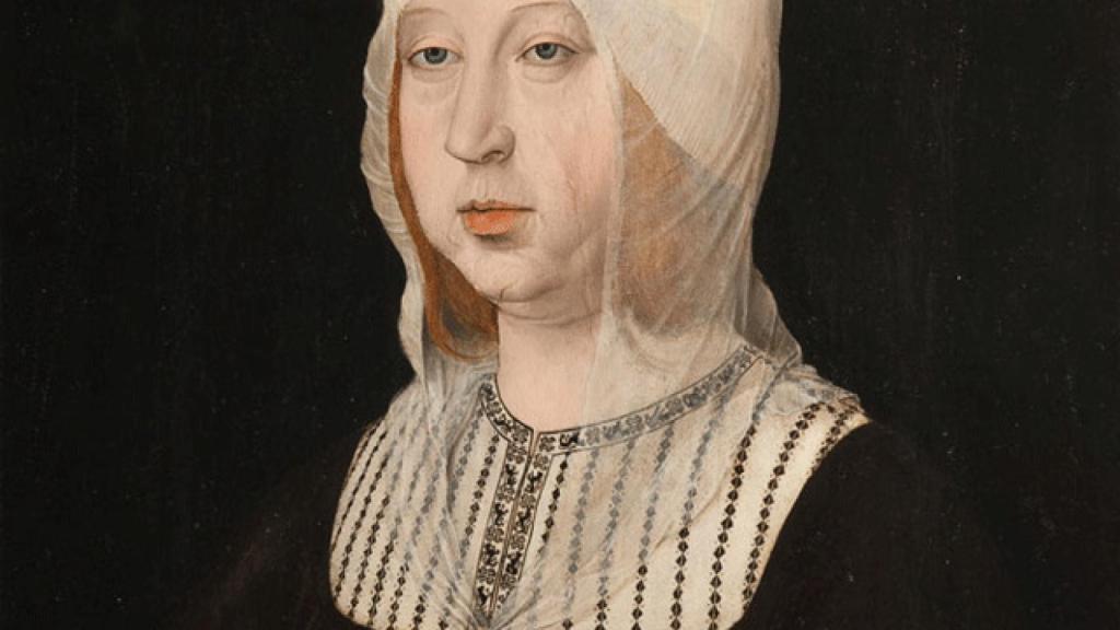 Retrato de Isabel la Católica atribuido a Juan de Flandes. Hacia 1500-1504.