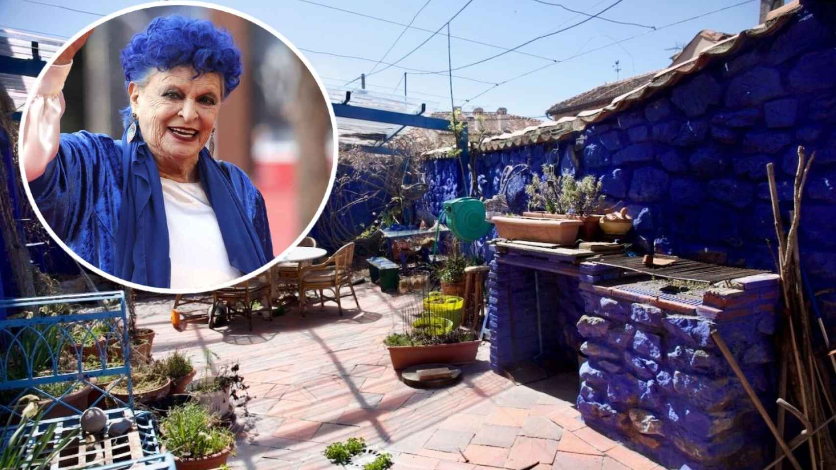 La 'casa azul' de Lucía Bosé en Brieva, a la venta: su familia pide por ella por casi medio millón de euros