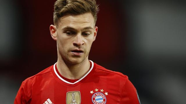 Joshua Kimmich, en un partido del Bayern Múnich en la temporada 2020/2021