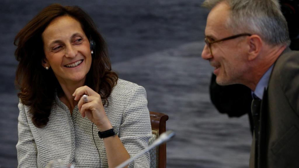 Alessandra Galloni, en una imagen de archivo, durante un evento en Rusia.