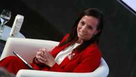 Beatriz Corredor, presidenta del Grupo Red Eléctrica, durante su intervención en el 'Wake Up, Spain!'.