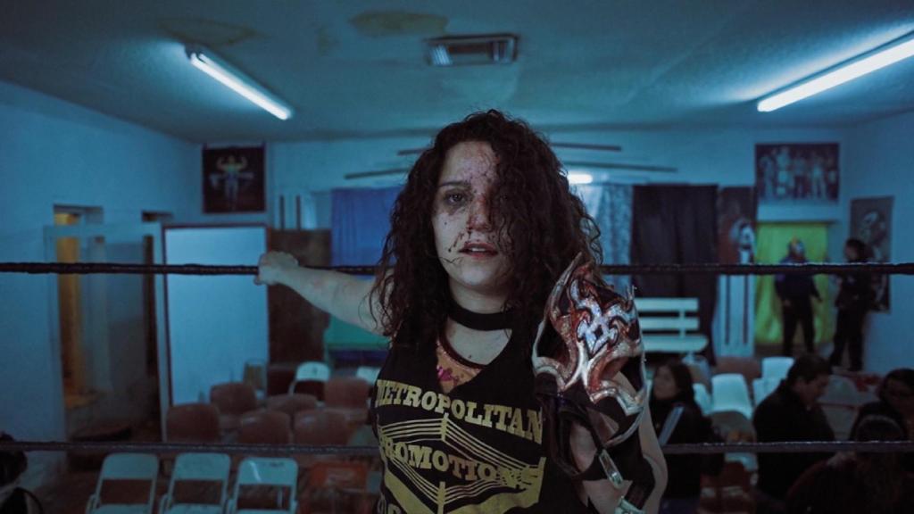 Lady Candy después de una lucha.