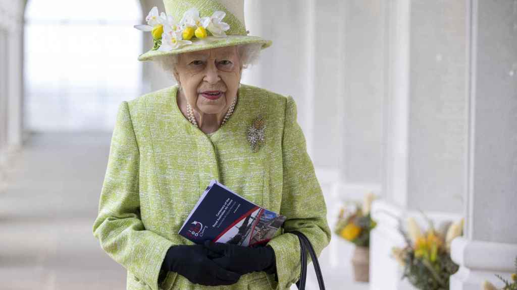 La reina Isabel II en una imagen de archivo tomada el 31 de marzo de 2021.