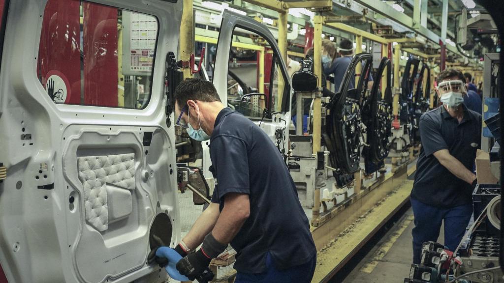 Empleados de Ford Almussafes. EE