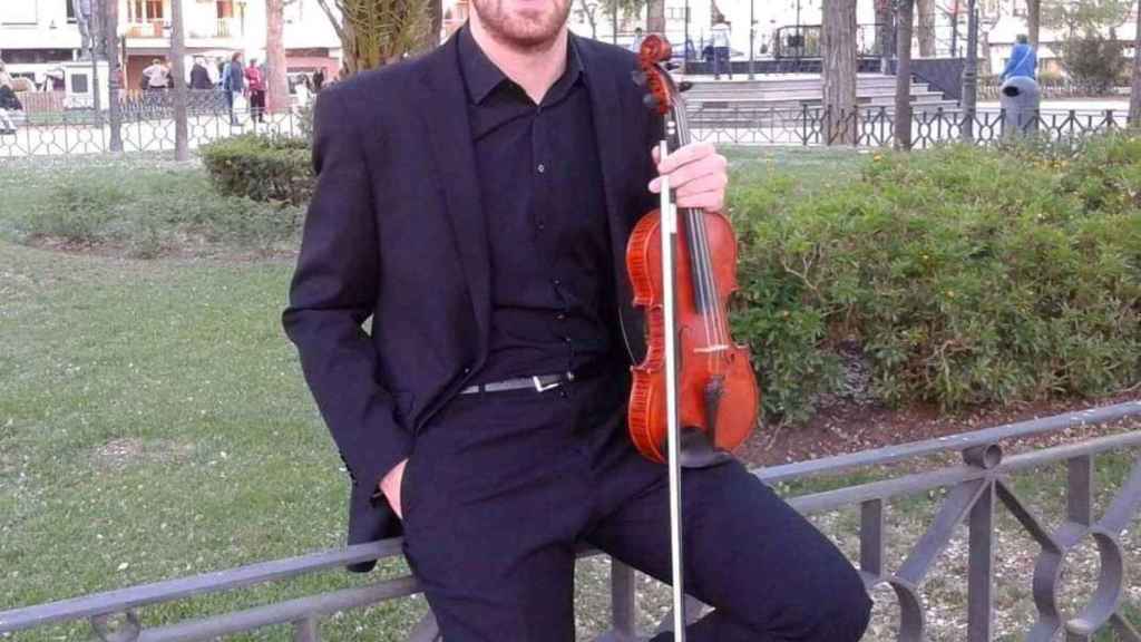 Daniel Gómez (24), manchego, violinista y número 1 del MIR 2021.