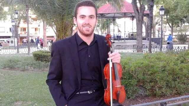 Daniel Gómez (24), manchego, violinista y número 1 del MIR 2021.