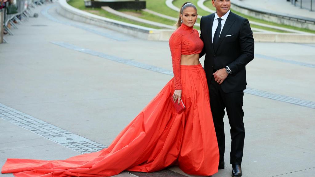 Jennifer Lopez y Alex Rodriguez en una imagen de archivo.