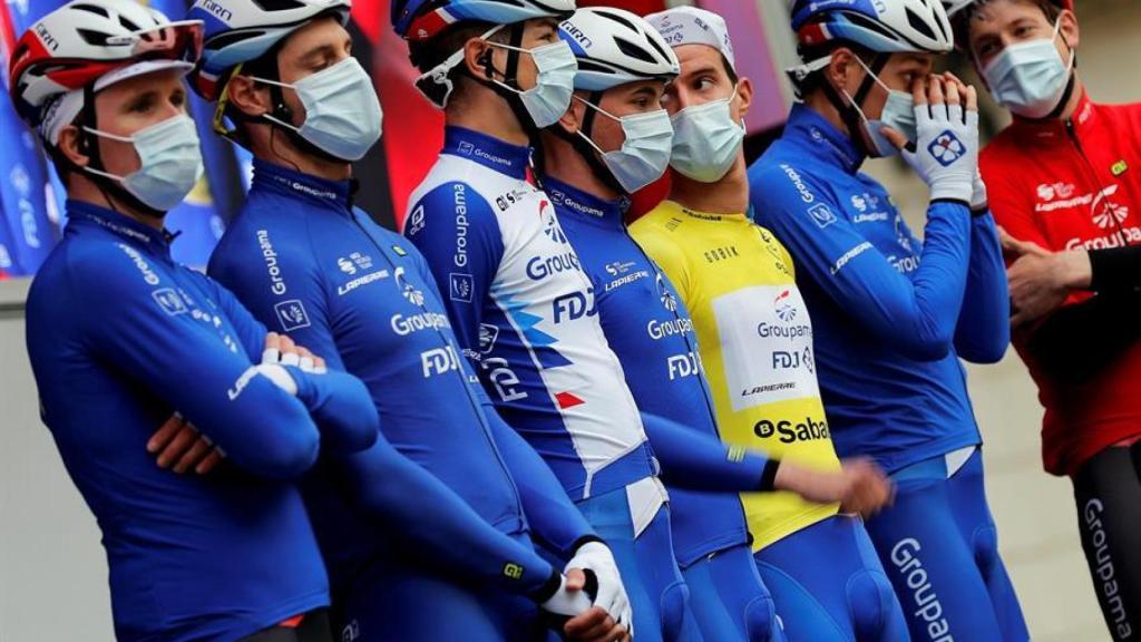 El Groupama - FDJ, en la segunda etapa de la Volta a la Comunitat Valenciana