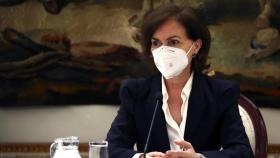 La vicepresidenta primera del Gobierno, Carmen Calvo. Efe