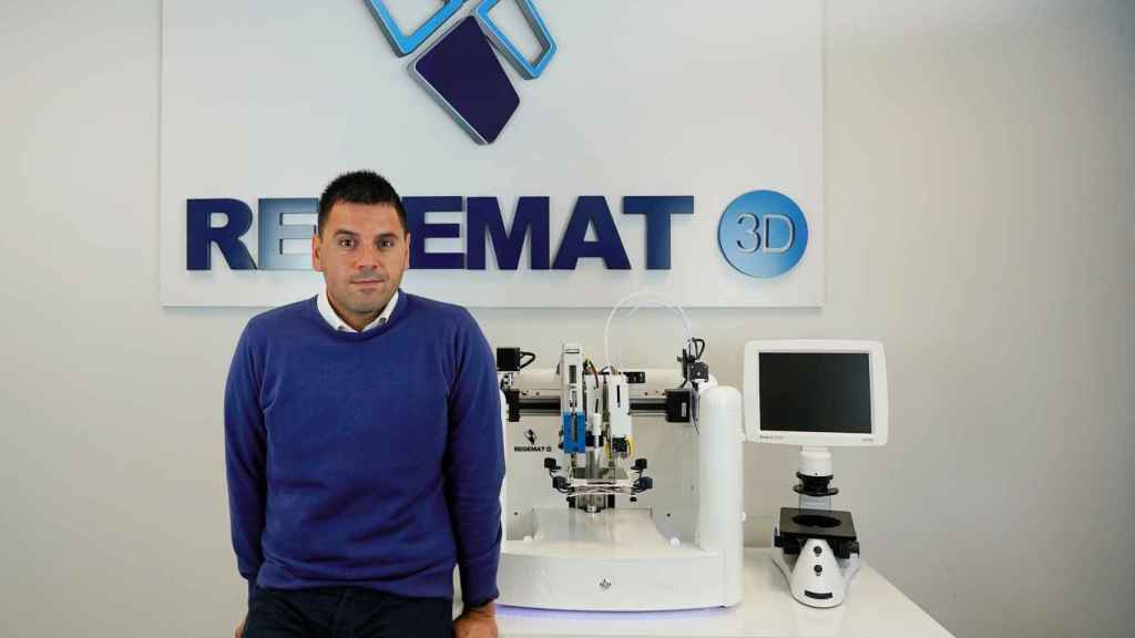 José Manuel Baena, CEO de Regemat 3D.