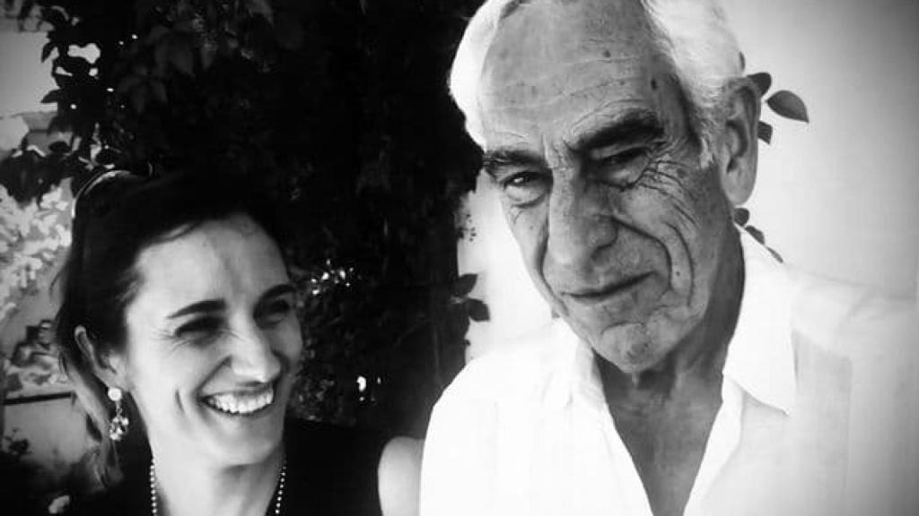Mónica García y su padre, Sergio García Reyes.