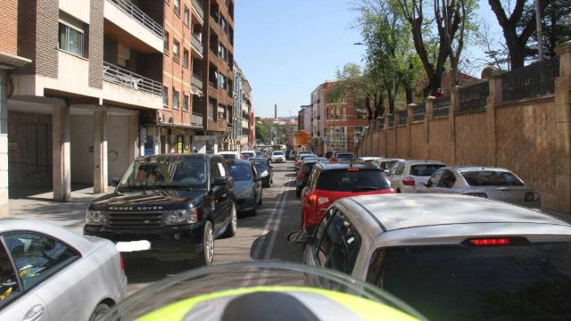 Protesta de los hosteleros en Guadalajara. Foso: CEOE Guadalajara