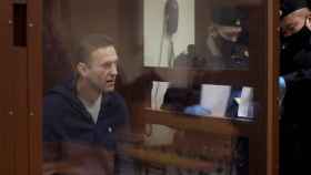 Navalny durante su juicio.