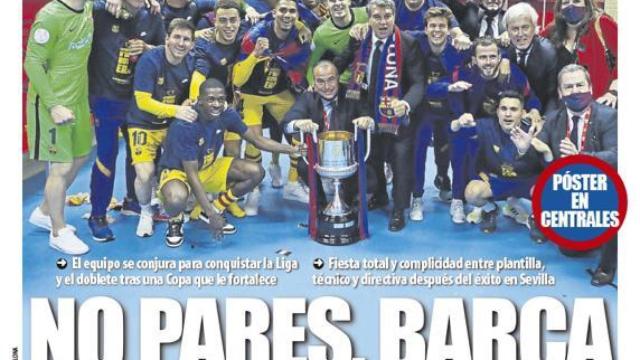 La portada del diario Mundo Deportivo (19/04/2021)