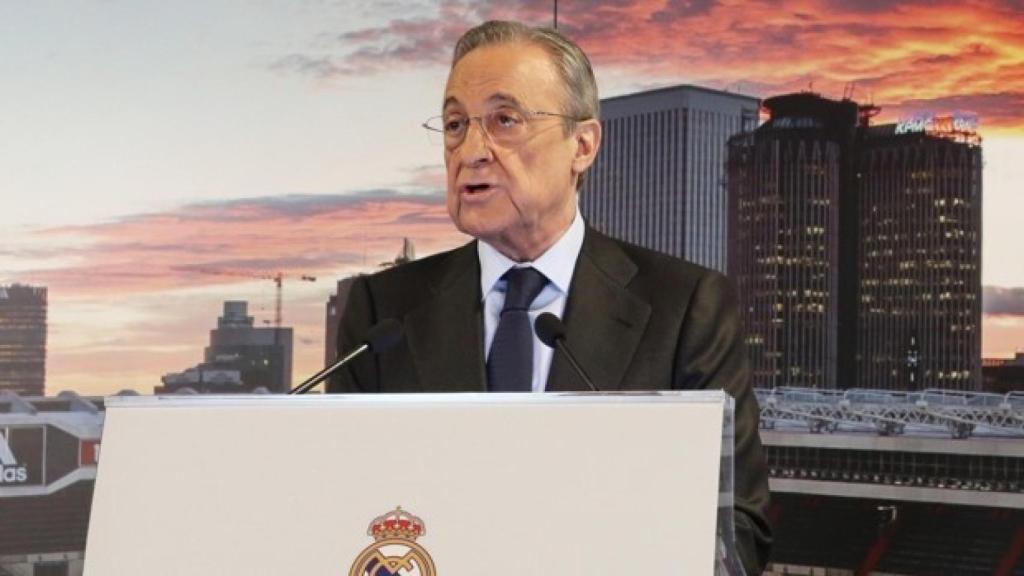 Florentino Pérez, presidente del Real Madrid