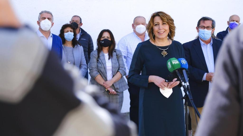 La secretaria general del PSOE andaluz, Susana Díaz.