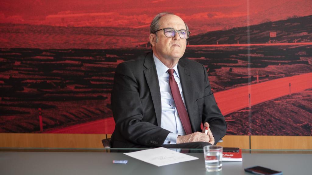 Gabilondo, en un momento de la entrevista.